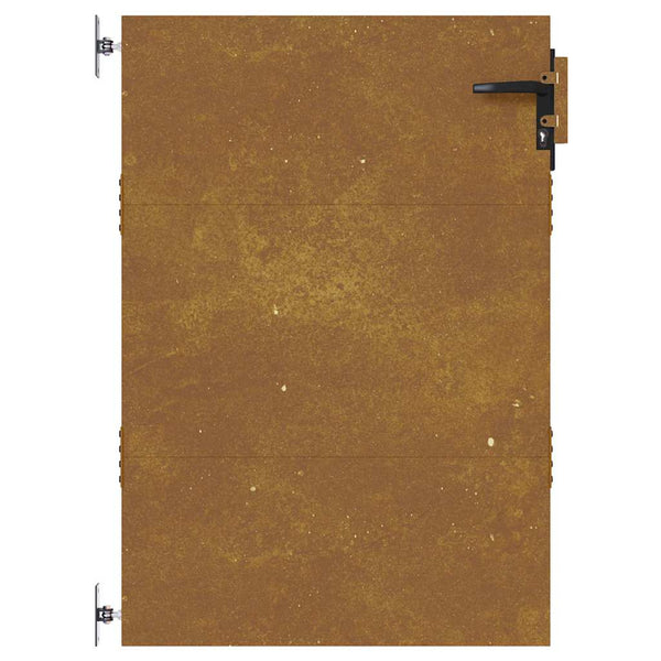 vidaXL Garden Gate 85x125 cm Corten Steel