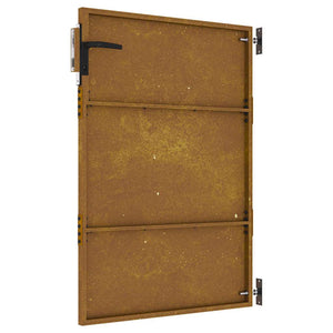 vidaXL Garden Gate 85x125 cm Corten Steel