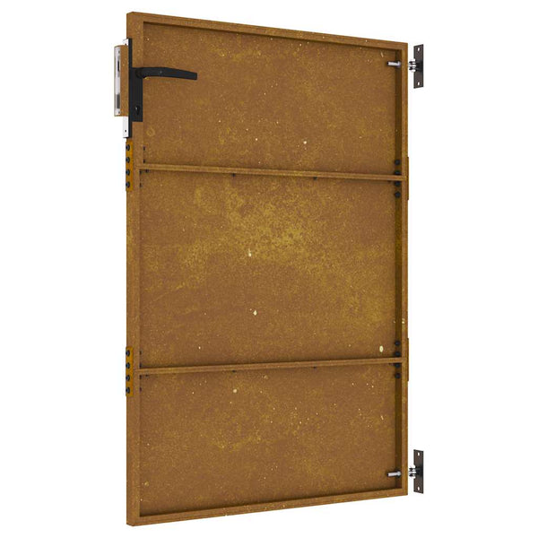 vidaXL Garden Gate 85x125 cm Corten Steel