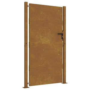 vidaXL Garden Gate 100x175 cm Corten Steel