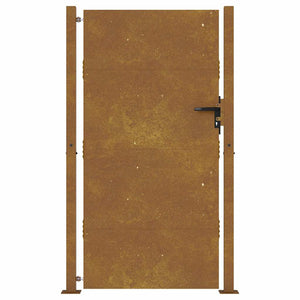 vidaXL Garden Gate 100x200 cm Corten Steel
