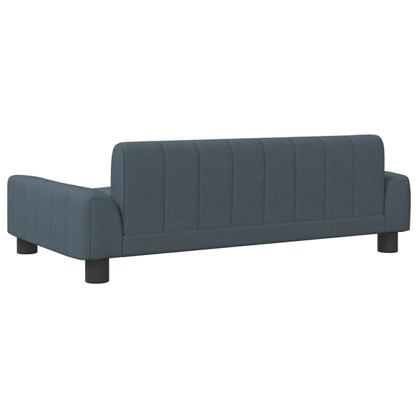 vidaXL Dog Bed Dark Grey 90x53x30 cm Fabric