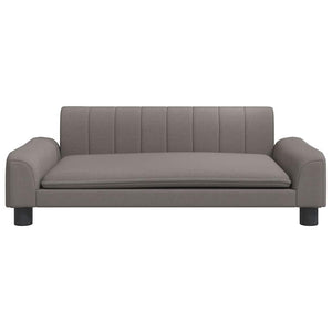vidaXL Dog Bed Taupe 90x53x30 cm Fabric