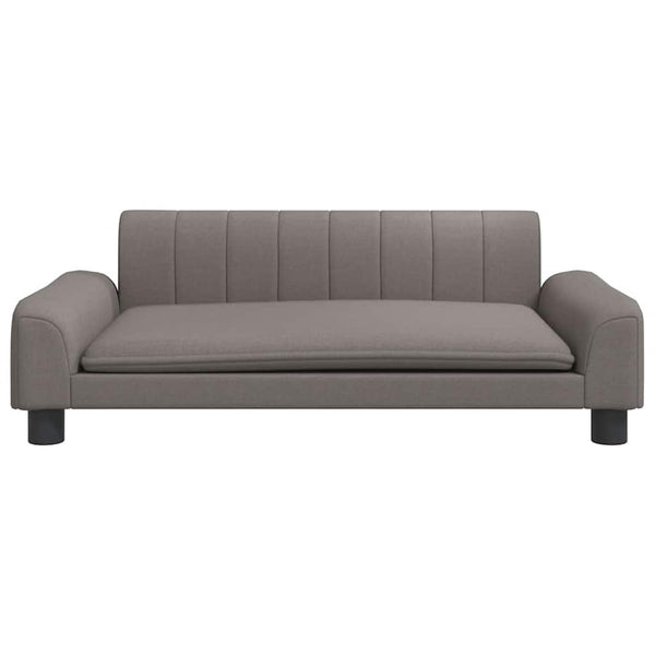 vidaXL Dog Bed Taupe 90x53x30 cm Fabric