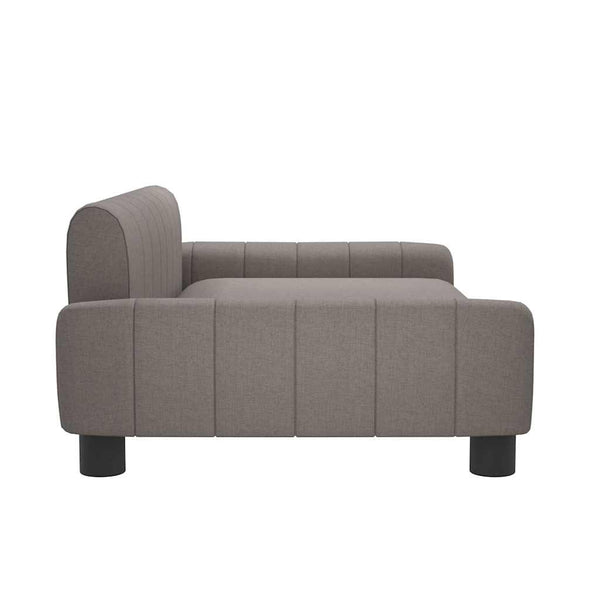 vidaXL Dog Bed Taupe 90x53x30 cm Fabric