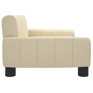 vidaXL Dog Bed Cream 70x45x30 cm Fabric