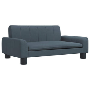 vidaXL Dog Bed Dark Grey 70x45x30 cm Fabric