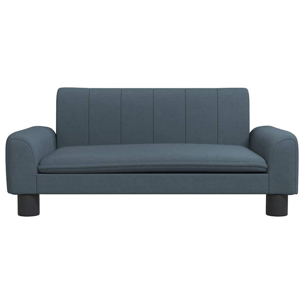 vidaXL Dog Bed Dark Grey 70x45x30 cm Fabric