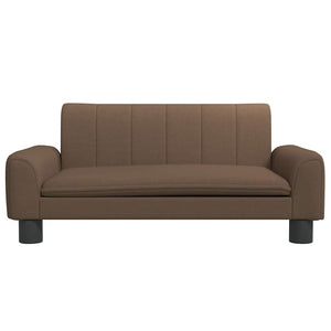 vidaXL Dog Bed Brown 70x45x30 cm Fabric