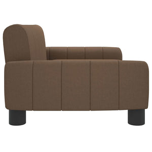 vidaXL Dog Bed Brown 70x45x30 cm Fabric