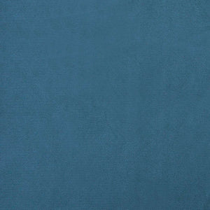 vidaXL Dog Bed Blue 60x40x30 cm Velvet