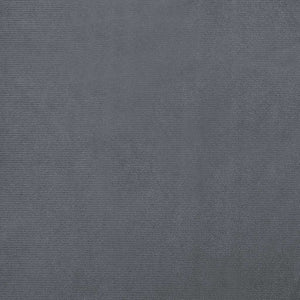 vidaXL Dog Bed Dark Grey 70x45x26.5 cm Velvet