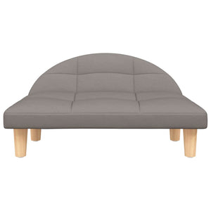 vidaXL Dog Bed Taupe 70x52x30 cm Fabric