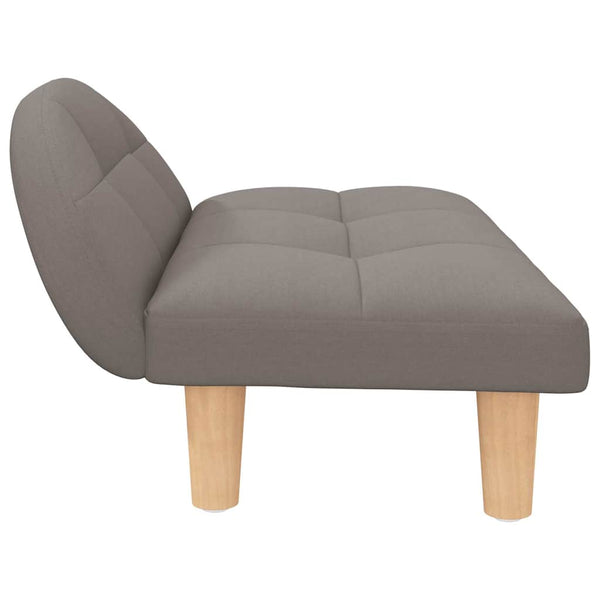 vidaXL Dog Bed Taupe 70x52x30 cm Fabric