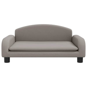 vidaXL Dog Bed Taupe 70x45x30 cm Fabric