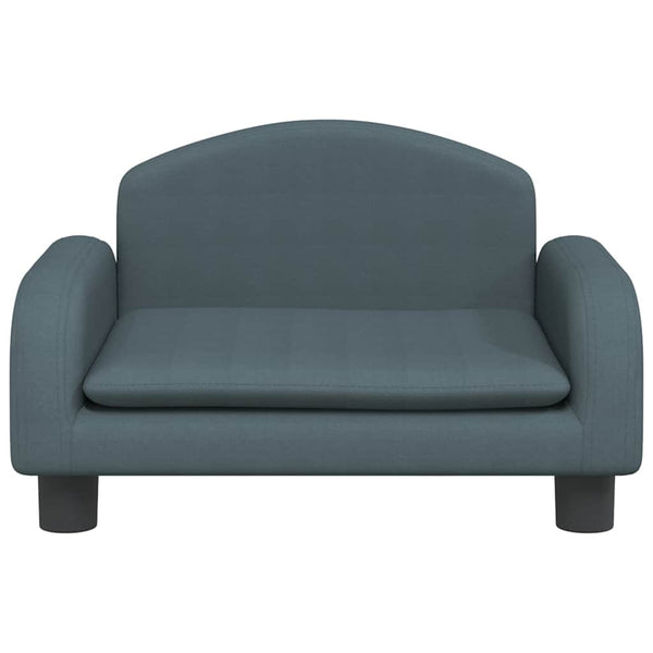 vidaXL Dog Bed Dark Grey 50x40x30 cm Fabric