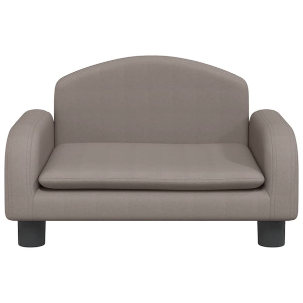 vidaXL Dog Bed Taupe 50x40x30 cm Fabric