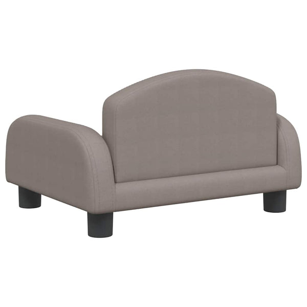 vidaXL Dog Bed Taupe 50x40x30 cm Fabric