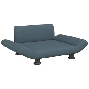 vidaXL Dog Bed Dark Grey 70x45x28 cm Fabric