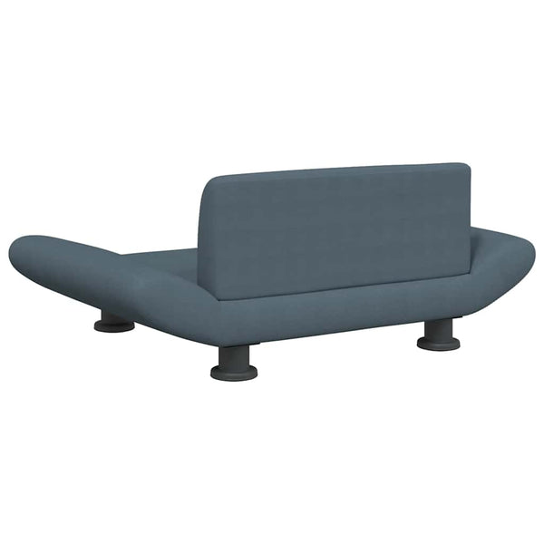 vidaXL Dog Bed Dark Grey 70x45x28 cm Fabric