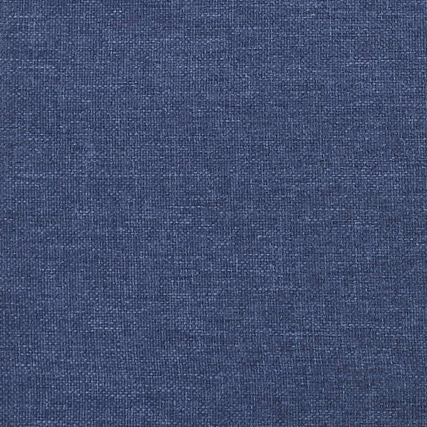 vidaXL Box Spring Bed Frame Blue 160x200 cm Fabric