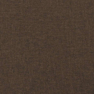 vidaXL Box Spring Bed Frame Dark Brown 180x200 cm Fabric