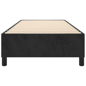 vidaXL Box Spring Bed Frame Black 80x200 cm Velvet