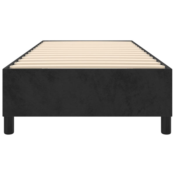 vidaXL Box Spring Bed Frame Black 80x200 cm Velvet