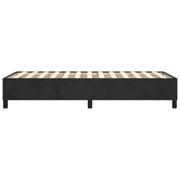 vidaXL Box Spring Bed Frame Black 80x200 cm Velvet