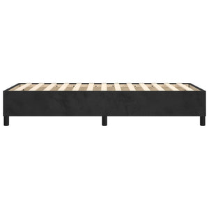 vidaXL Box Spring Bed Frame Black 90x190 cm Velvet