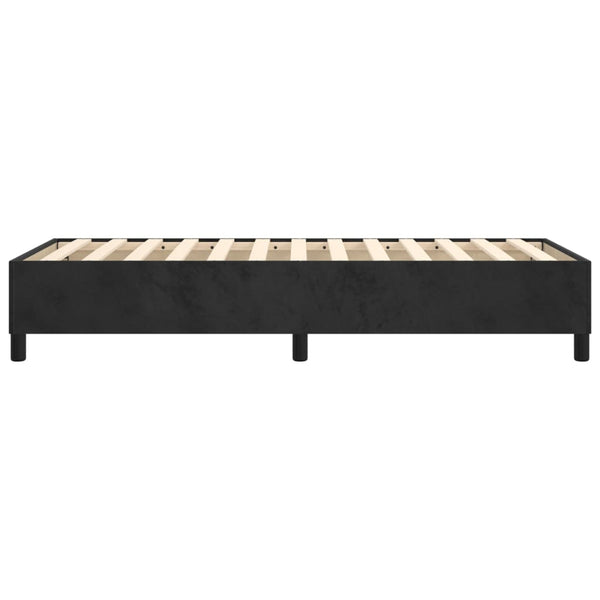 vidaXL Box Spring Bed Frame Black 90x190 cm Velvet