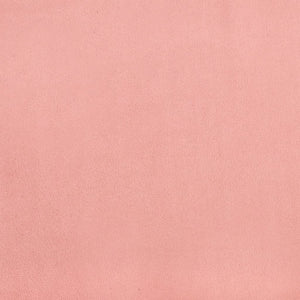 vidaXL Box Spring Bed Frame Pink 90x200 cm Velvet