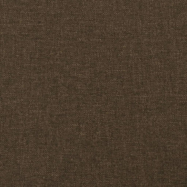 vidaXL Headboard Dark Brown 160 x 5 x 118/128 cm Fabric