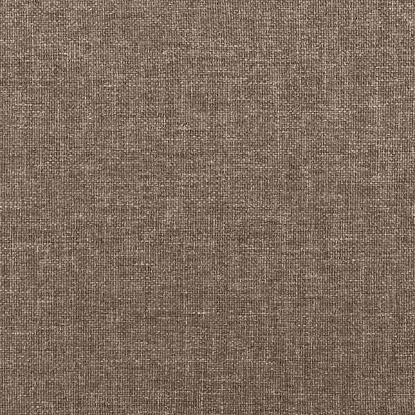 vidaXL Headboard Taupe 200 x 5 x 118/128 cm Fabric
