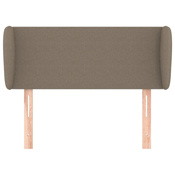 vidaXL Wingback Headboard Taupe 83x23x78/88 cm Fabric