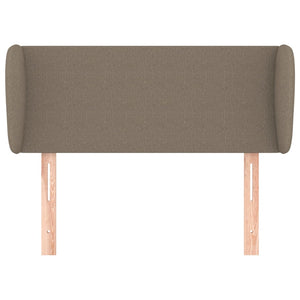 vidaXL Wingback Headboard Taupe 93x23x78/88 cm Fabric