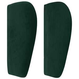 vidaXL Wingback Headboard Dark Green 147x23x78/88 cm Velvet