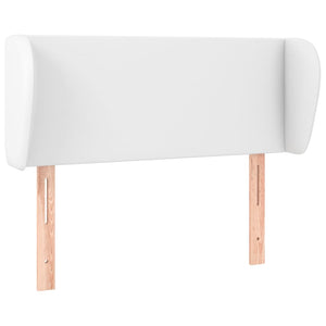 vidaXL Wingback Headboard White 83x23x78/88 cm Faux Leather