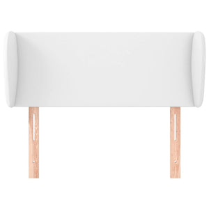vidaXL Wingback Headboard White 83x23x78/88 cm Faux Leather