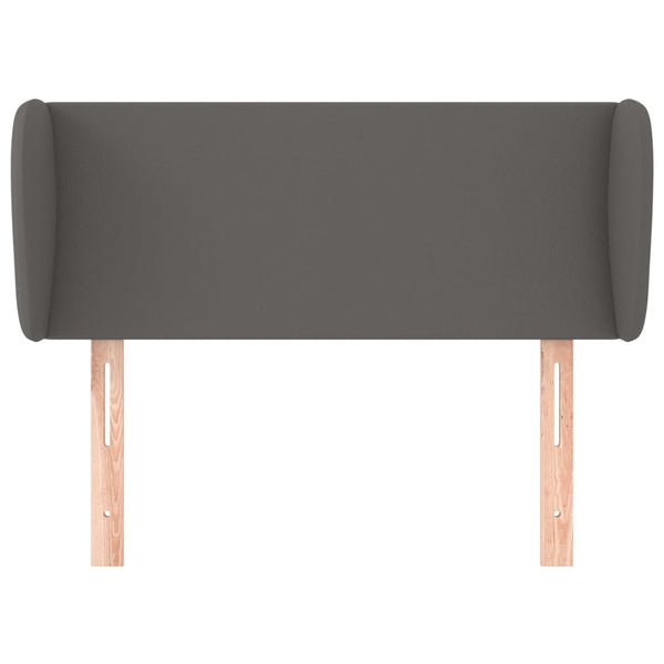 vidaXL Wingback Headboard Grey 83x23x78/88 cm Faux Leather