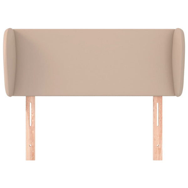 vidaXL Wingback Headboard Cappuccino Brown 83x23x78/88 cm Faux Leather
