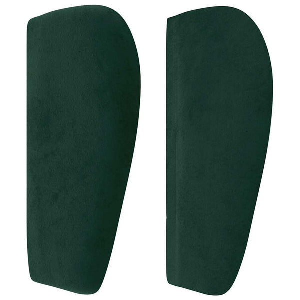 vidaXL Wingback Headboard Dark Green 147x23x78/88 cm Velvet