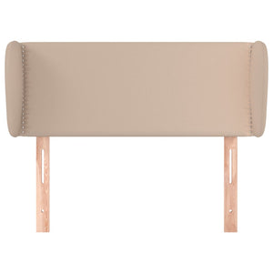 vidaXL Wingback Headboard Cappuccino Brown 83x23x78/88 cm Faux Leather