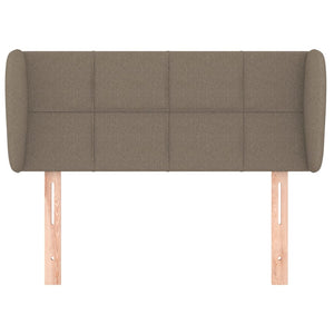 vidaXL Wingback Headboard Taupe 83x23x78/88 cm Fabric