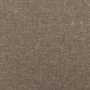 vidaXL Wingback Headboard Taupe 93x23x78/88 cm Fabric