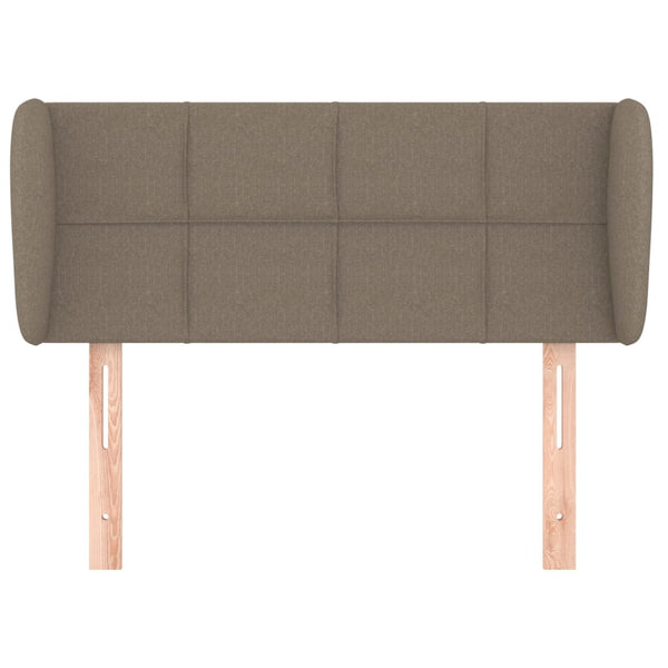 vidaXL Wingback Headboard Taupe 103x23x78/88 cm Fabric