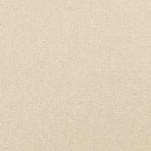 vidaXL Wingback Headboard Cream 203x23x78/88 cm Fabric
