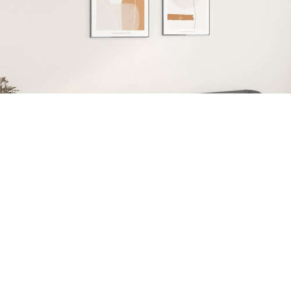 vidaXL Wingback Headboard Grey 203x23x78/88 cm Faux Leather