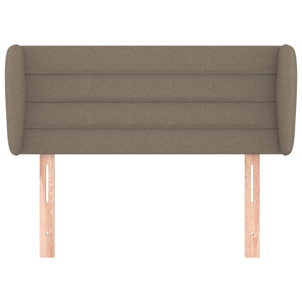 vidaXL Wingback Headboard Taupe 83x23x78/88 cm Fabric