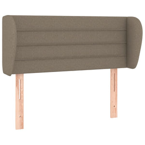 vidaXL Wingback Headboard Taupe 103x23x78/88 cm Fabric
